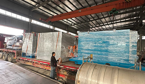 120kw全套鋁合金熱處理爐發(fā)往也門國